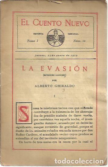Libros: LA EVASION. - GHIRALDO, Alberto. - Foto 1