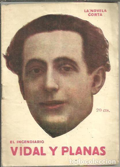 Libros: EL INCENDIARIO. - VIDAL Y PLANAS, Alfonso. - Foto 1