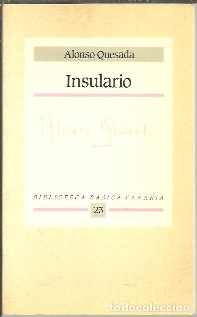 Libros: INSULARIO. - QUESADA, Alonso. - Foto 1