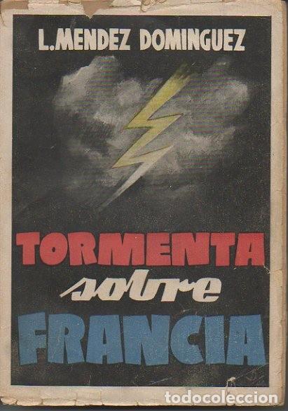 Libros: TORMENTA SOBRE FRANCIA. - MENDEZ DOMINGUEZ, L. - Foto 1