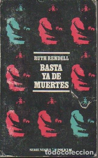 Libros: BASTA YA DE MUERTES. - RENDELL, Ruth. - Foto 1