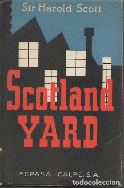 Libros: SCOTLAND YARD. - SCOTT, Harold. - Foto 1
