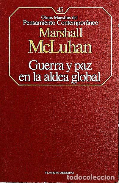 Libros: Guerra y paz en la aldea global - MARSHALL McLUHAN - Foto 1