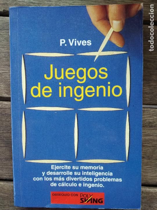 Libros: Juegos de ingenio P. Vives - Foto 1