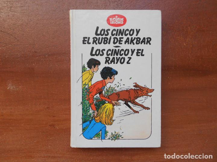 Libros: LOS CINCO Y EL RUBI DE AKBAR - LOS CINCO Y EL RAYO Z - CIRCULO DE LECTORES - Foto 1