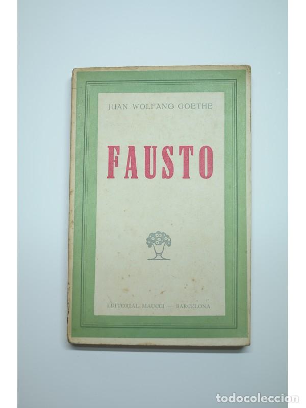 Libros: Fausto - GOETHE, Johann Wolfgang - Foto 1