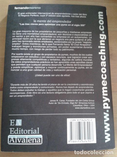 Libros: La Mente Del Emprendedor de Fernando Moreno. CL - Foto 2