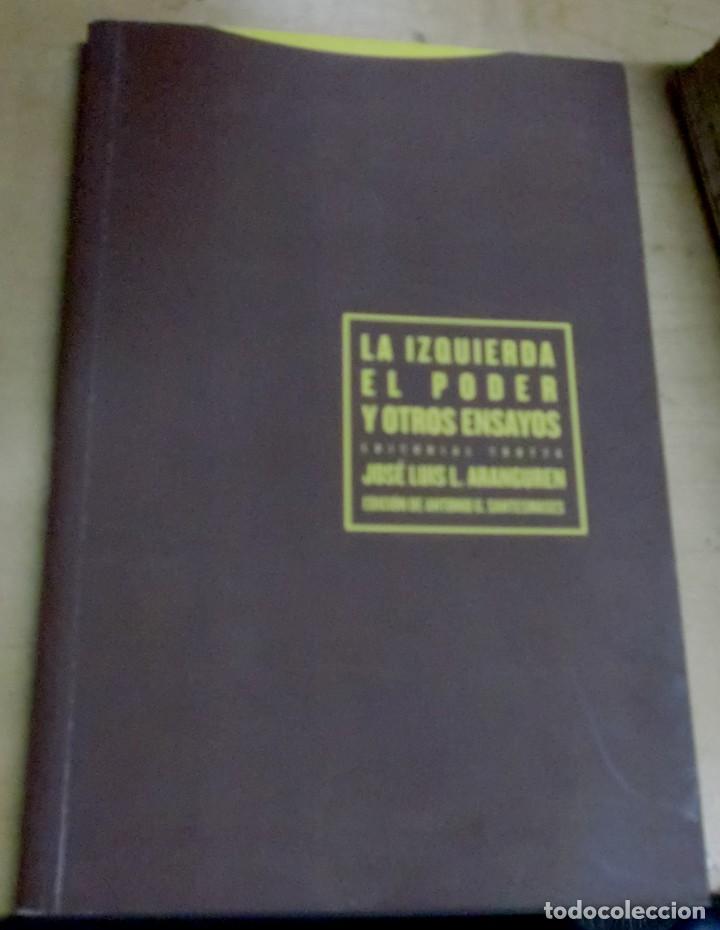 Libros: La izquierda y el poder y otros ensayos - ARANGUREN, JOS&Eacute; LUIS L. - Foto 1
