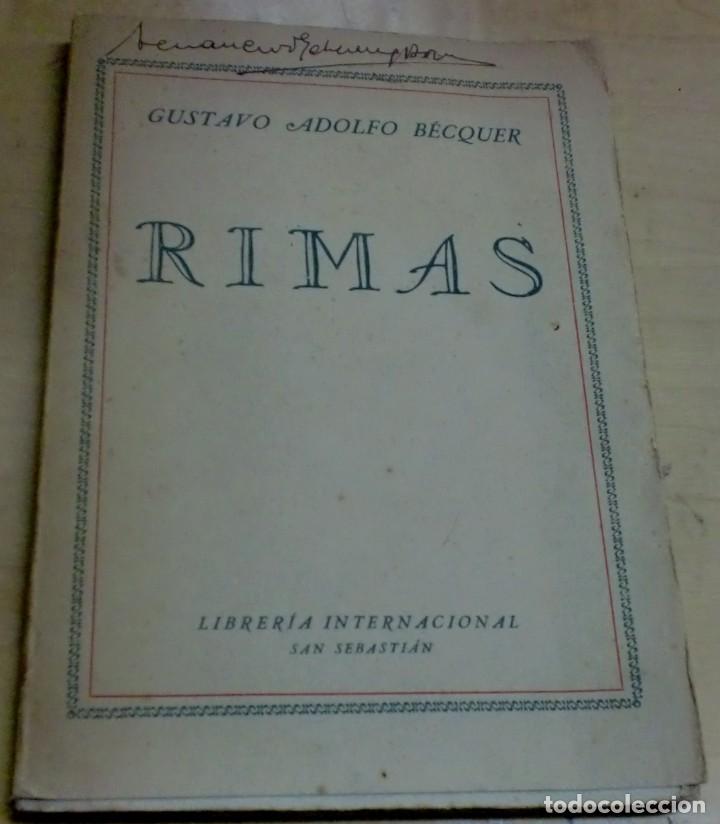 Libros: Rimas - B&Eacute;CQUER, GUSTAVO ADOLFO - Foto 1
