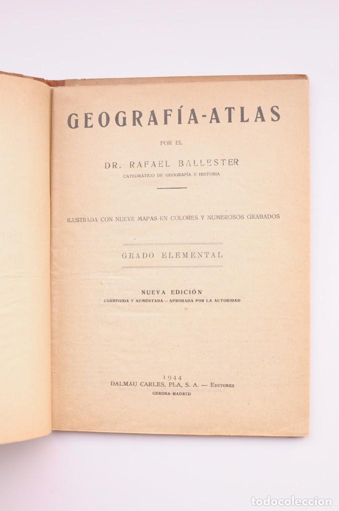 Libros: Geograf&iacute;a - Atlas. Grado Elemental - BALLESTER, Rafael - Foto 2