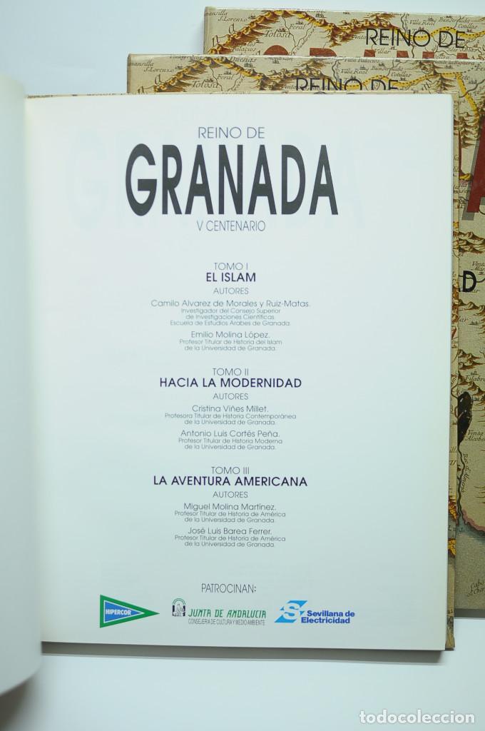 Libros: Reino de Granada. V Centenario - AUTORES VARIOS - Foto 2