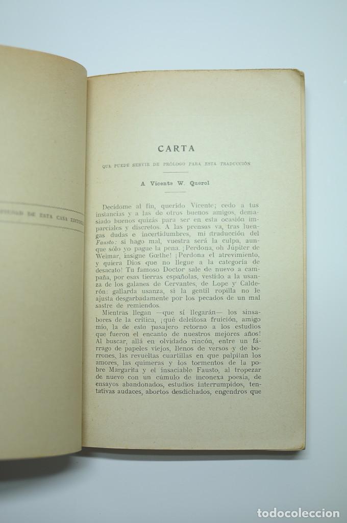 Libros: Fausto - GOETHE, Johann Wolfgang - Foto 3