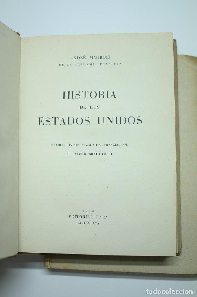 Libros: Historia de los Estados Unidos - MAUROIS, Andr&eacute; - Foto 4