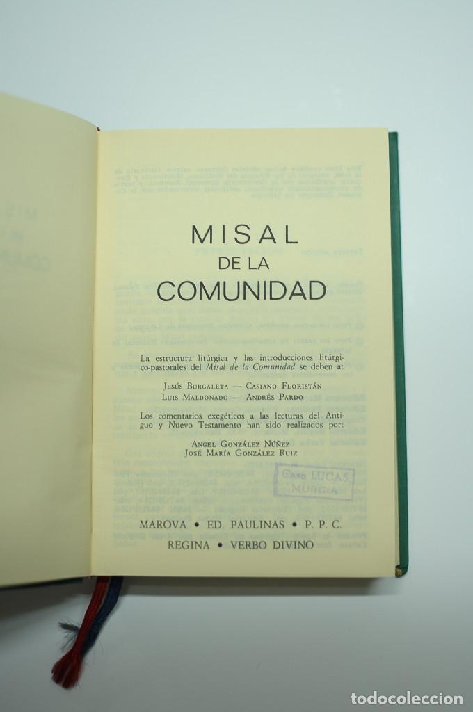 Libros: Misal de la Comunidad - AUTORES VARIOS - Foto 2