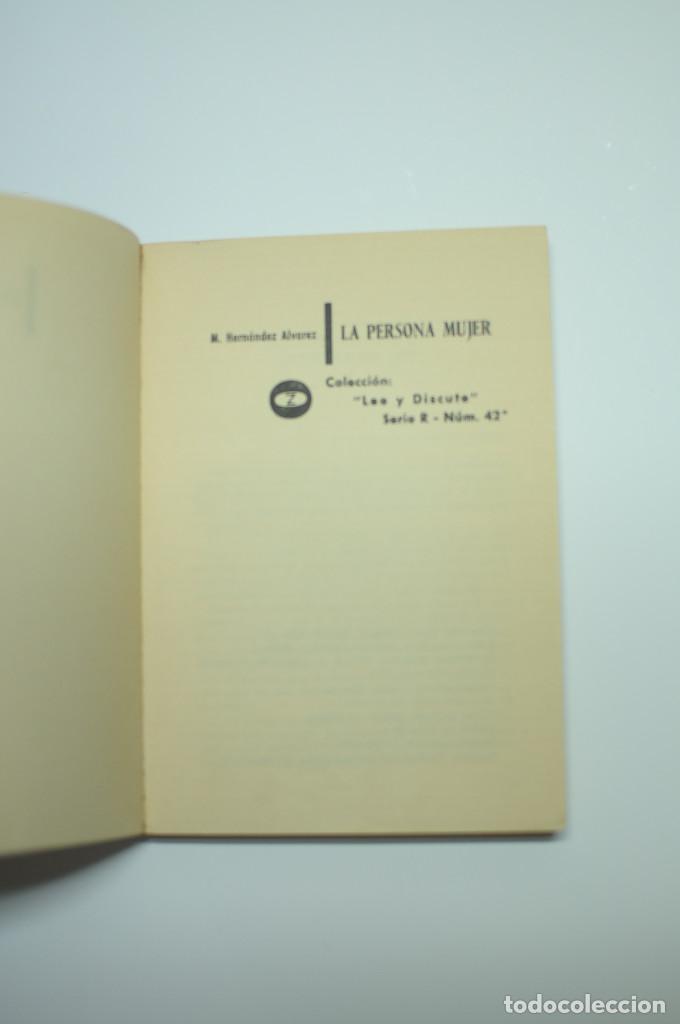Libros: La persona mujer - HERN&Aacute;NDEZ &Aacute;LVAREZ, M. - Foto 2