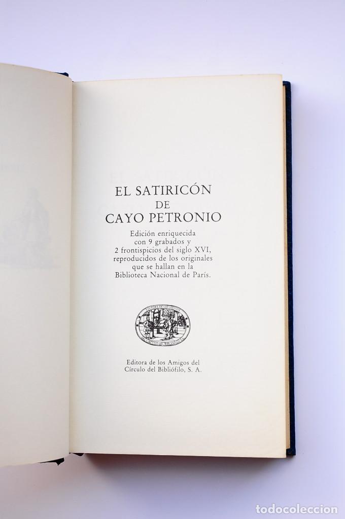 Libros: Satiric&oacute;n - PETRONIO - Foto 4