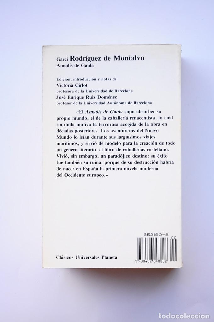 Libros: Amad&iacute;s de Gaula - RODR&Iacute;GUEZ DE MONTALVO, Garci - Foto 4