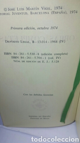 Libros: Mart&iacute;n Vigil. Obras Completas IV - Foto 2