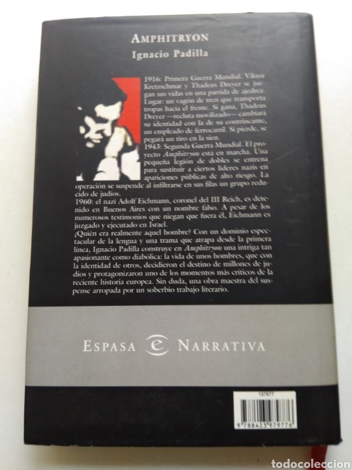 Libros: AMPHITRYON/IGNACIO PADILLA - Foto 3