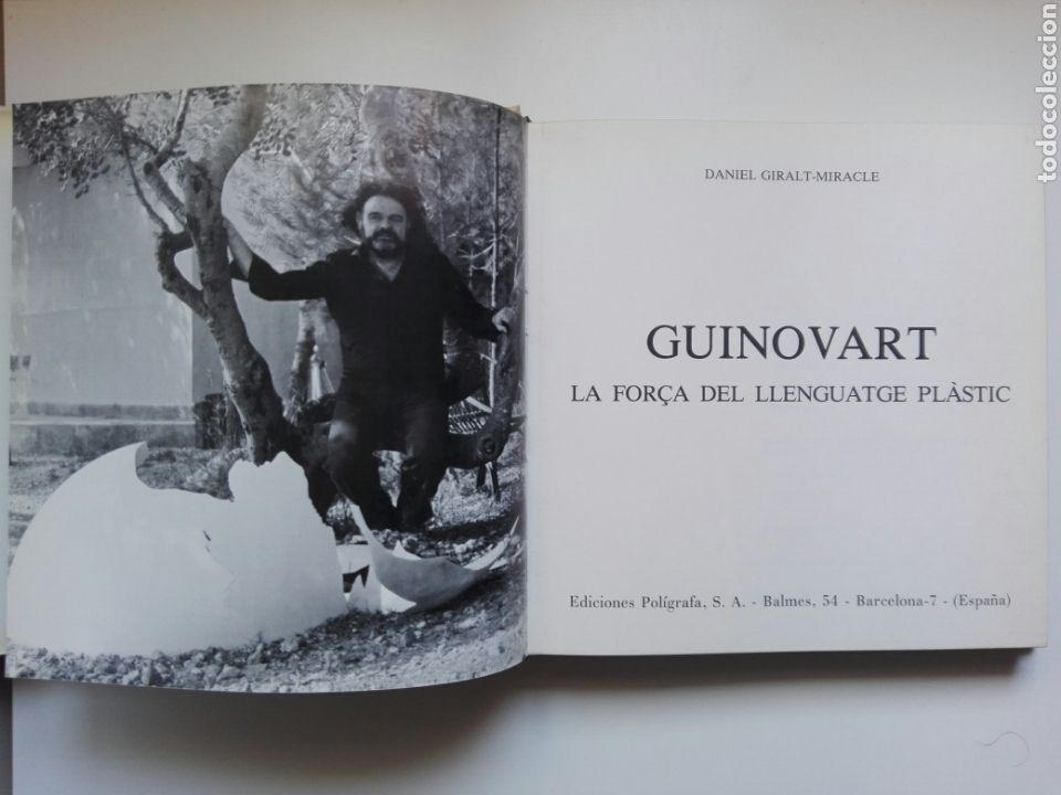 Libros: GUINOVART. DANIEL GIRALT-MIRACLE. EDICIONES POL&Iacute;GRAFA.1979 - Foto 3