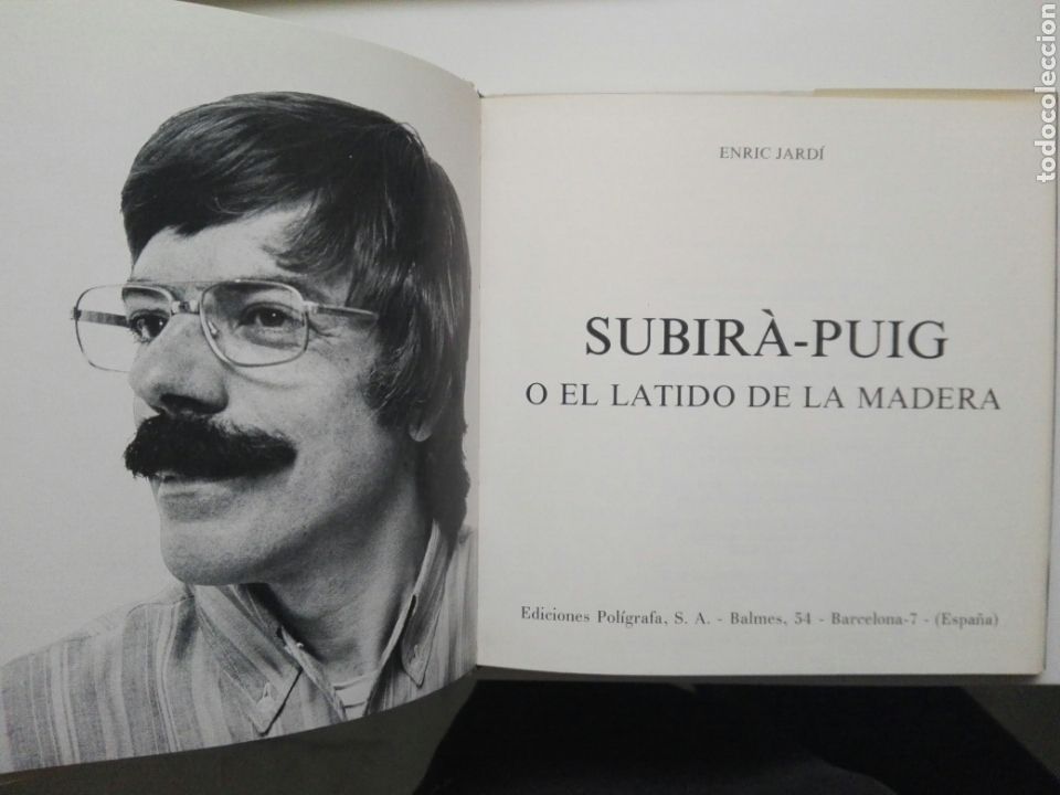 Libros: SUBIR&Aacute;-PUIG. ENRIC JARD&Iacute;. EDICIONES POL&Iacute;GRAFA.1978 - Foto 2