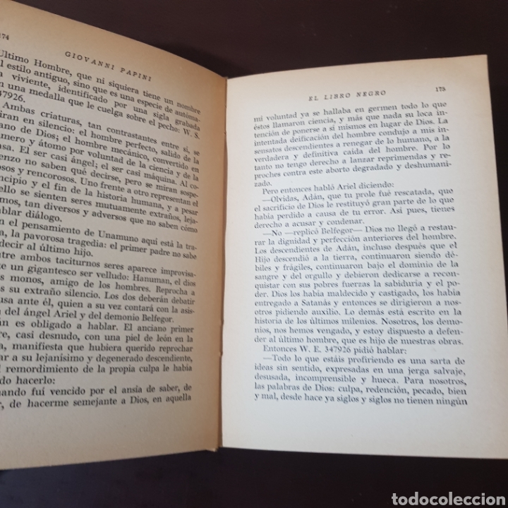 Libros: EL LIBRO NEGRO 1952 GIOVANNI PAPINI - Foto 4