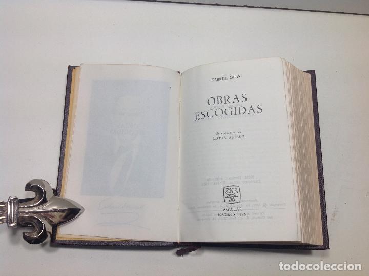 Libros: OBRAS ESCOGIDAS MIRO GABRIEL 1960 - Foto 8