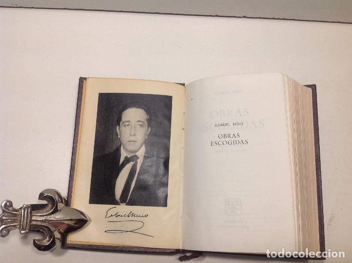 Libros: OBRAS ESCOGIDAS MIRO GABRIEL 1960 - Foto 9