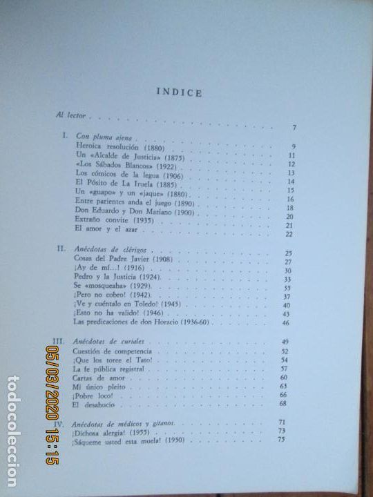 Libros: ANECDOTAS CAZORLE&Ntilde;AS - LORENZO POLAINO ORTEGA , - 1983 - Foto 4