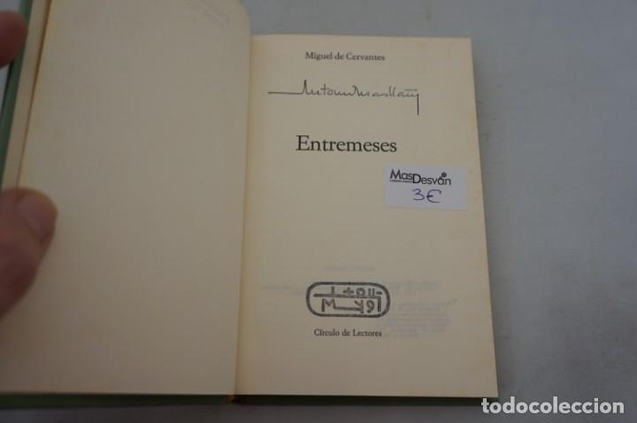 Libros: 6D - ENTREMESES - MIGUEL DE CERVANTES / CIRCULO DE LECTORES - Foto 3