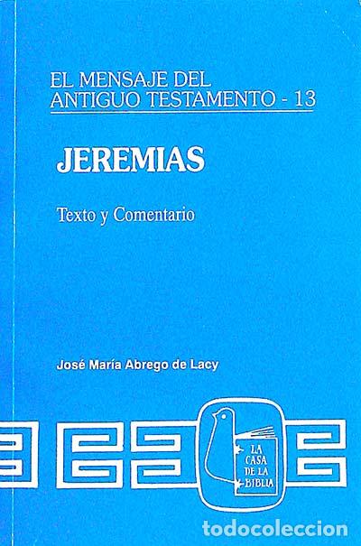 Libros: Jeremias - Jose Mar&iacute;a Abrego de Lacy - Foto 1