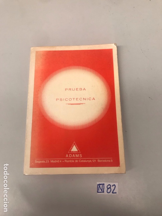 Libros: Prueba psicotecnica - Foto 1