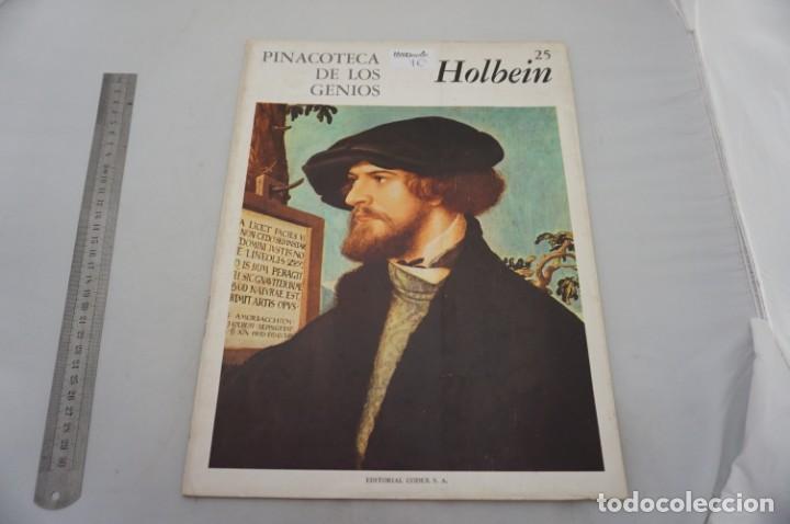 Libros: (--) PINACOTECA DE LOS GENIOS - HOLBEIN / EDITORIAL CODEX - Foto 1