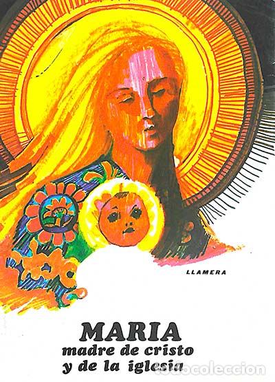 Libros: Mar&iacute;a, Madre de cristo y de la iglesia - Marceliano Llamera - Foto 1