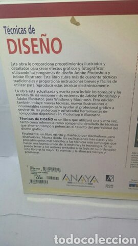 Libros: T&eacute;cnicas de Dise&ntilde;o (Anaya, 1998) - Foto 2
