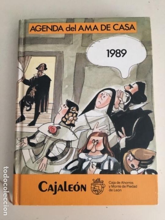 Libros: Agenda del ama de casa de 1989 Cajaleon con ilustraciones de Mingote