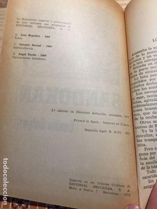 Libros: Sandokan. Serie Emilio Salgari numero 01 - Emilio Salgari - Foto 4