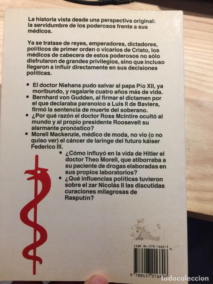 Libros: El poder en la sombra (M&eacute;dicos que cambiaron la historia). - Philipp Vandenberg - Foto 3