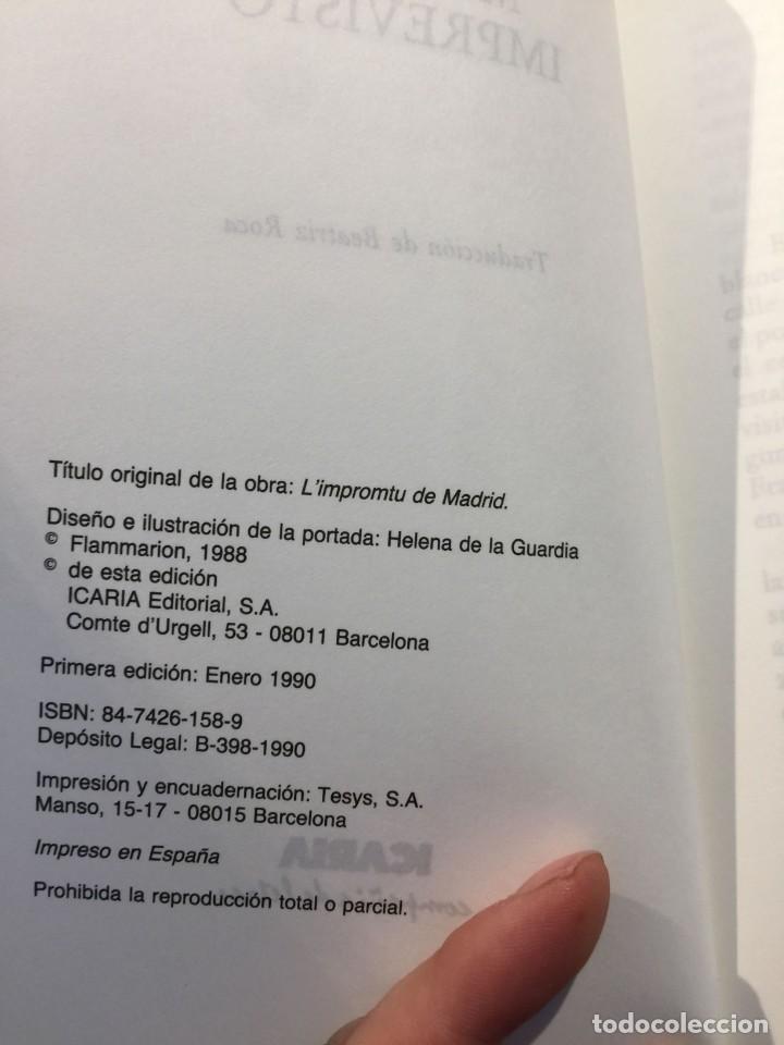 Libros: Madrid Imprevisto - Marc Lambron - Foto 4