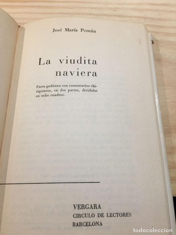 Libros: LA VIUDITA NAVIERA - JOSE MARIA PEMAN - Foto 2