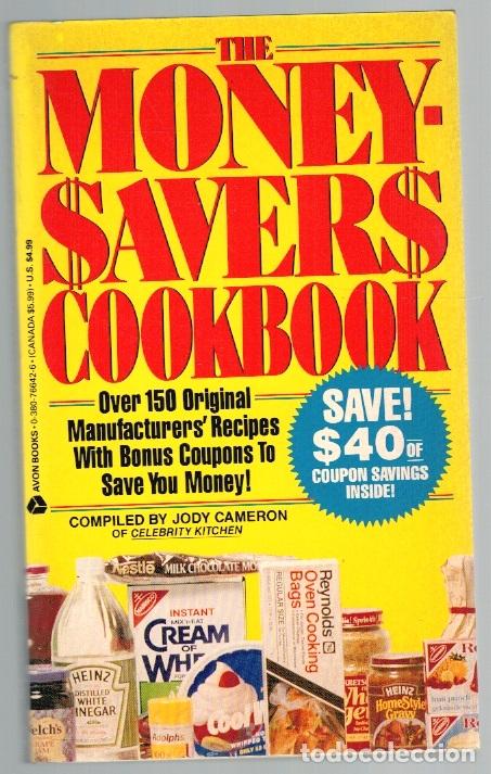 Libros: THE MONEY-SAVERS COOKBOOK - Compiled by Jody Cameron - Foto 1