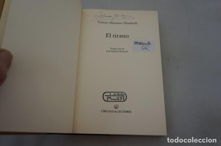 Libros: (7A) EL TIRANO - VALERIO MASSIMO MANDREDI / CIRCULO DE LECTORES - Foto 3