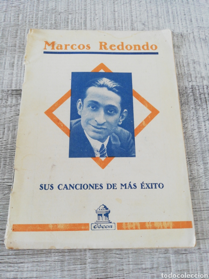 Libros: Marcos Redondo sus canciones de m&aacute;s &eacute;xitos editorial oseon - Foto 1