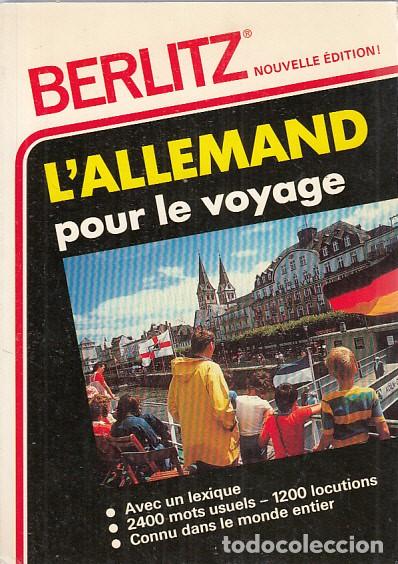 Libros: LALLEMAND POUR LE VOYAGE. BERLITZ - BERLITZ - Foto 1