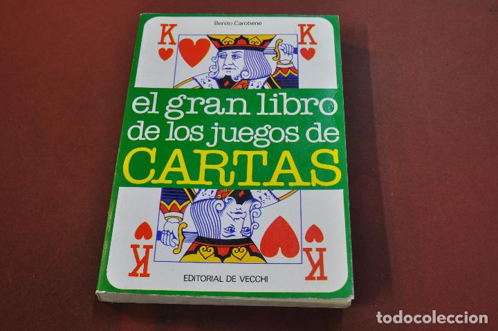 Libros: El gran libro de los juegos de cartas - editorial Vecchi - JO2 - Foto 1