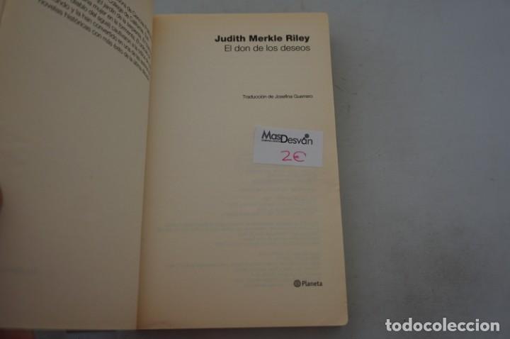 Libros: (7E) EL DON DE LOS DESEOS - JUDITH MERKLE RILEY / PLANETA - Foto 3
