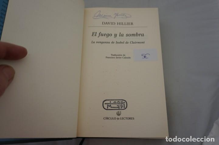 Libros: (7F) EL FUEGO Y LA SOMBRA - DAVID HILLIER / CIRCULO DE LECTORES - Foto 3