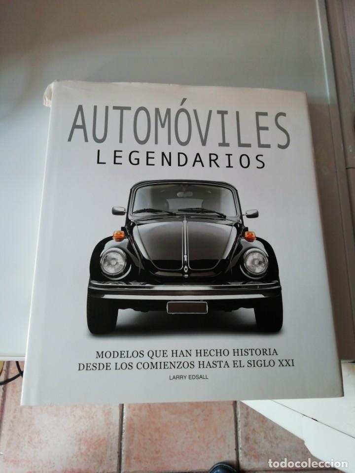 Libros: Antiguo libro Autom&oacute;viles legendarios LARRY EDSALL - Foto 1