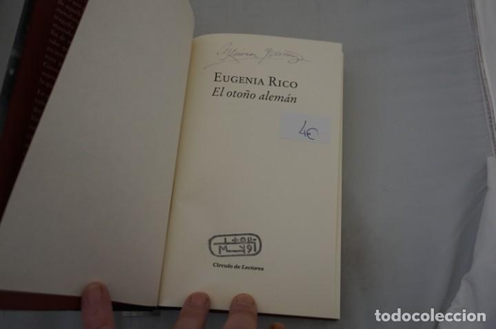 Libros: (8B) EL OTO&Ntilde;O ALEMAN - EUGENIA RICO / CIRCULO DE LECTORES - Foto 2
