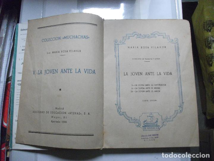Libros: LA JOVEN ANTE LA VIDA, ED. ATENAS - Foto 4